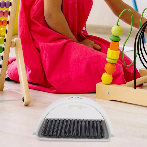 5 Sets Cleaning Broom Dustpan Table Brush Dining Table Sweeper-