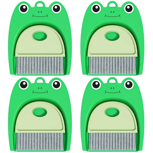 4 Sets Small Broom Desktop Cleaning Kit Desktop Sweep Breom with Dustpan-