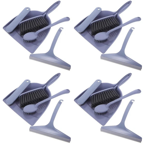 4 Sets Desk Cleaning Tool, Desk Brush Set,-