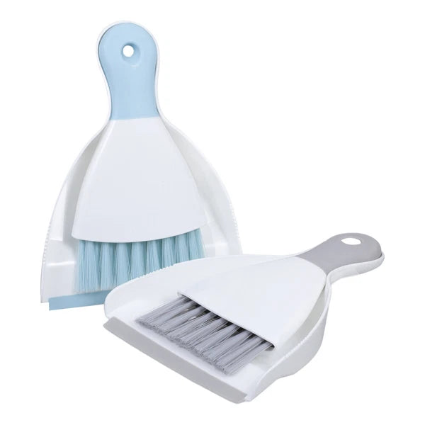 2 Piece Mini Broom and Dustpan Set, 4 Piece Small Dustpan --