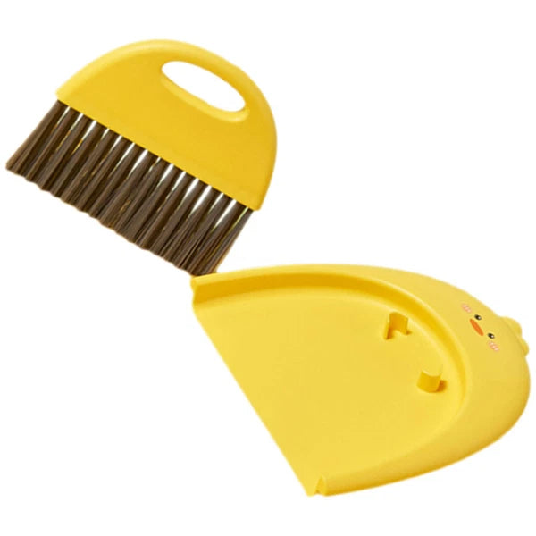 3 Sets Small Broom and Dustpan, Cleaning Kit, Cartoon Sweeper with-