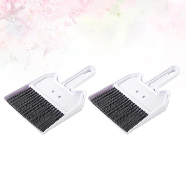 2 Sets Keyboard Cleaning Brush Kid Home Desktop Mini Broom Desktop Cleaning-