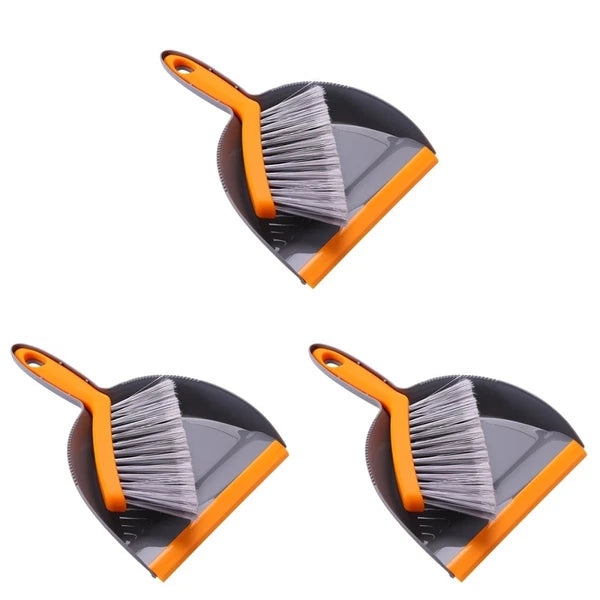 3 Pack Mini Broom Set Mini Broom With Dustpan Desktop Cleaning Brush-