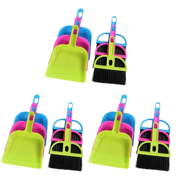 18 Sets Cleaning Tool Pet Dustpan Countertop Table-