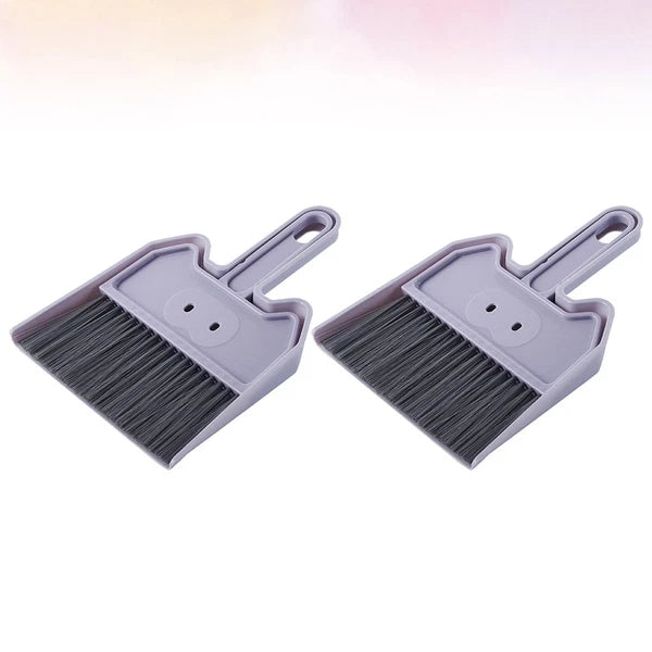 2 Sets Keyboard Cleaning Brush Child Home Desktop Mini Broom Cleaner-