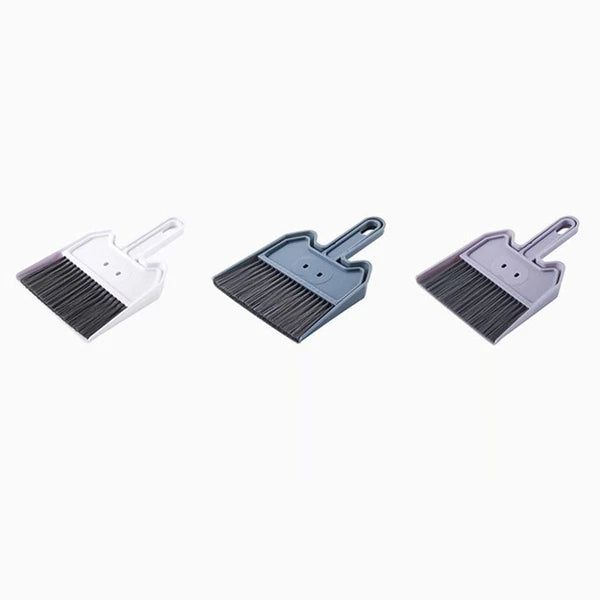 2 Sets Keyboard Cleaning Brush Mini Broom And Dustpan Home Desktop-