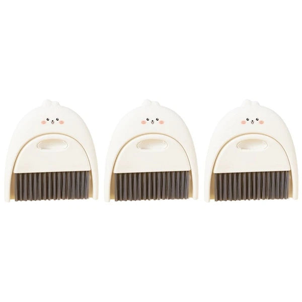 3 Sets Mini Dust Snake Broom Multi Function Whisk Car Care Brush-