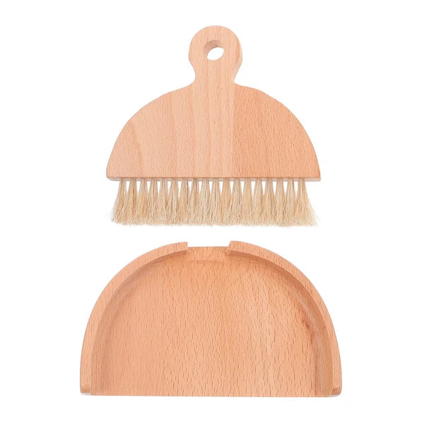 4 Sets Small Broom and Dustpan Cleaning Kit. cartoon sweeper with-