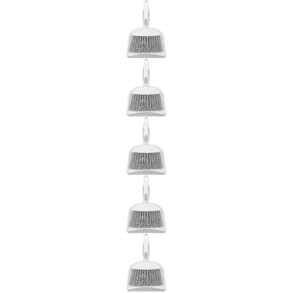 5 Sets Mini Dustpan and Brush Set, Small Broom and Dustpan,-