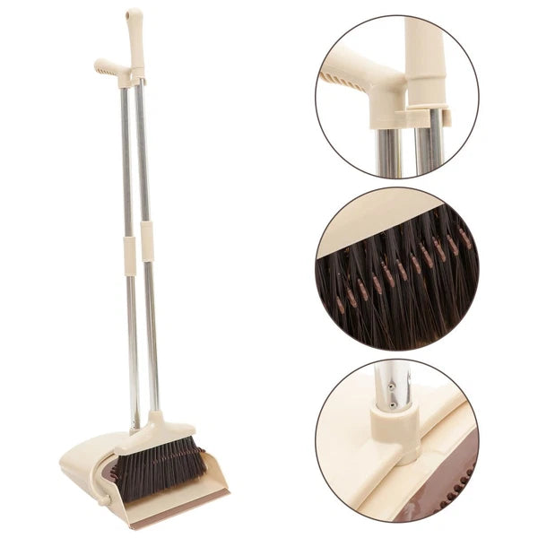 Broom Dustpan Set Office Broom Set For Home Home Cleaning Supplies-