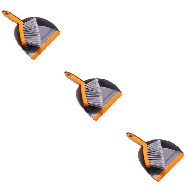 3 Pack Mini Broom Set Mini Broom With Dustpan Desktop Cleaning Brush-