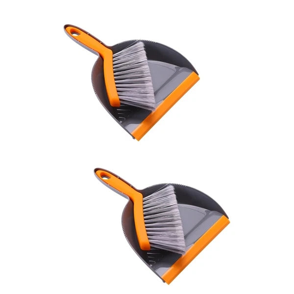 2 Count Mini Broom Set Mini Cleaning Brush Mini Dustpan And-