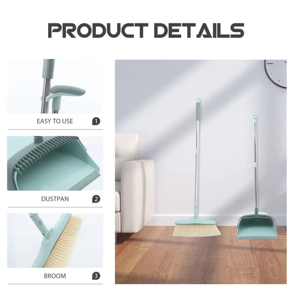 Broom Dustpan Set Office Cleaning House Cleaning Dustpan-