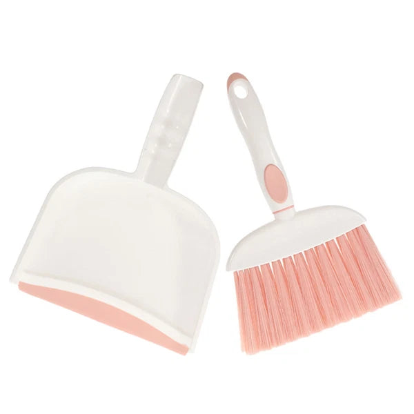 5 Sets Mini Broom and Dustpan Set, Daily Cleaning,-