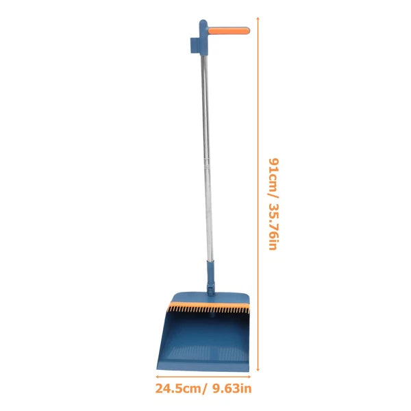3 Sets Dust Remover Handling Household Broom And Dustpan Set Sweeping Kit-