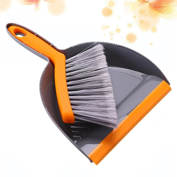 2 Count Mini Broom Set Hand Broom And Dustpan Household Cleaning Tools-