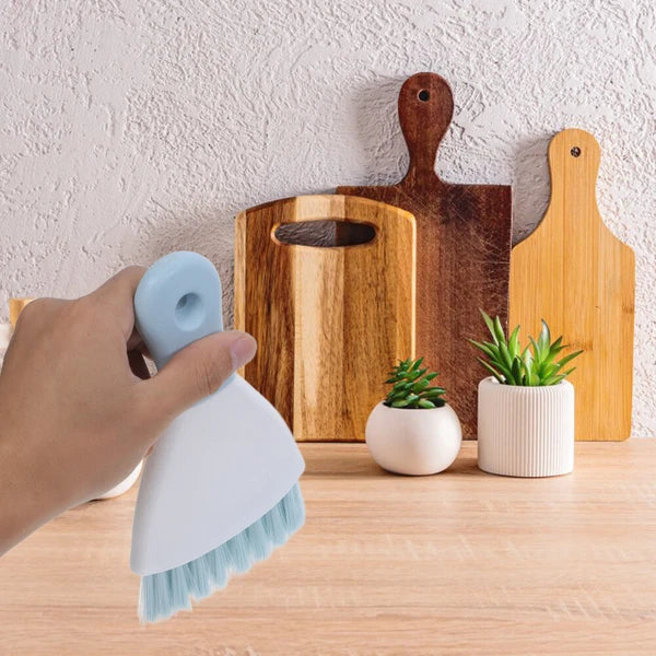 2 Piece Mini Broom and Dustpan Set, 4 Piece Small Dustpan --
