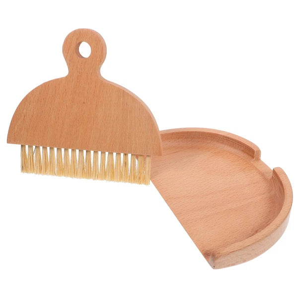 3 Sets Keyboard Cleaning Broom, Dustpan, Table Brush Set, Dining Table,-
