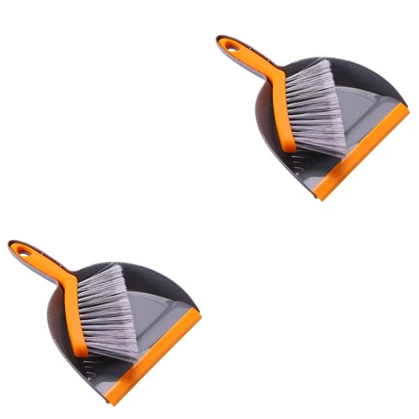 2 Count Mini Broom Set Mini Cleaning Brush Mini Dustpan And-