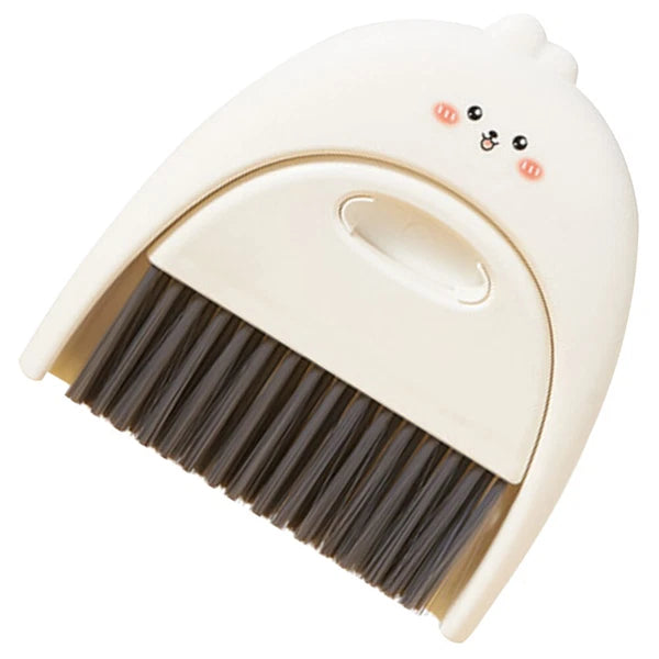 3 Sets Small Broom and Dustpan Set, Desktop Cleaning Tool,-
