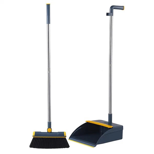 1pcs Broom and Dustpan Set for Home Broom Rotating Head Dustpan