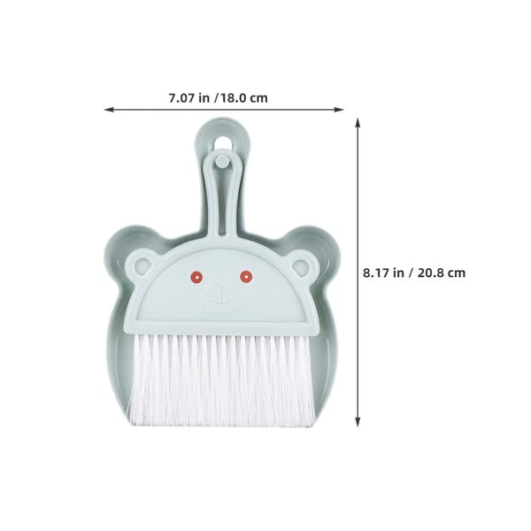 6 Sets Desktop Cleaning Broom Classroom Supplies Small Dustpan and Brush
