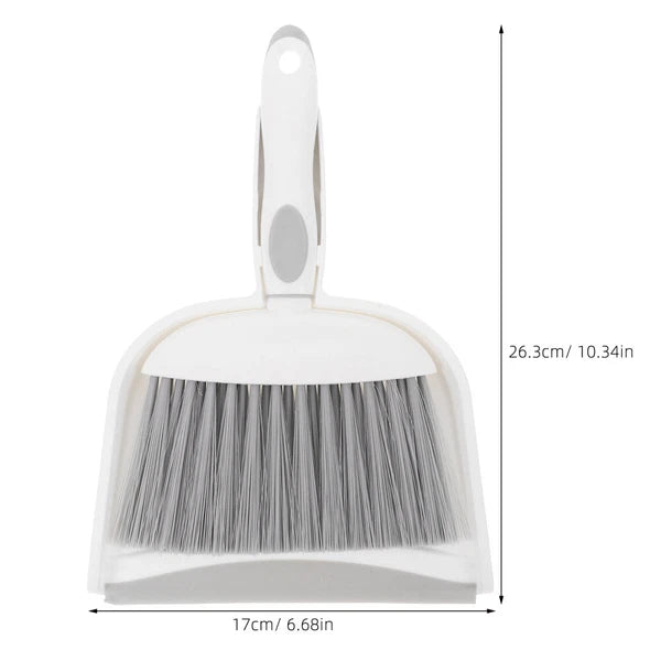 5 Sets Mini Dustpan and Brush Set, Small Broom and Dustpan,-