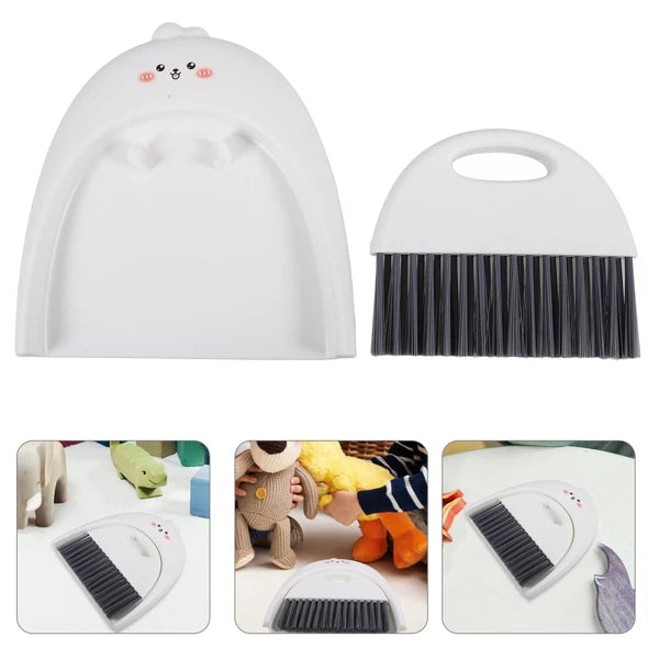 5 Sets Cleaning Broom Dustpan Table Brush Dining Table Sweeper-