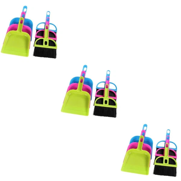 18 Sets Cleaning Tool Pet Dustpan Countertop Table-