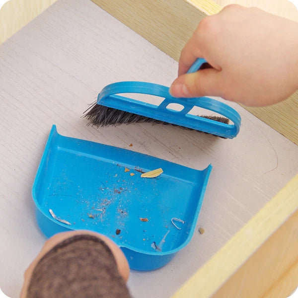 18 Sets Cleaning Tool Pet Dustpan Countertop Table-
