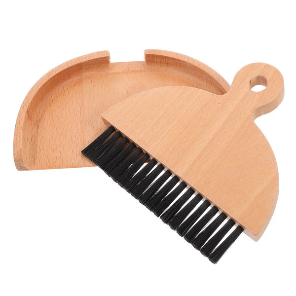 3 Sets Mini Dustpan and Broom Set, Cartoon Small Broom and Dustpan,-