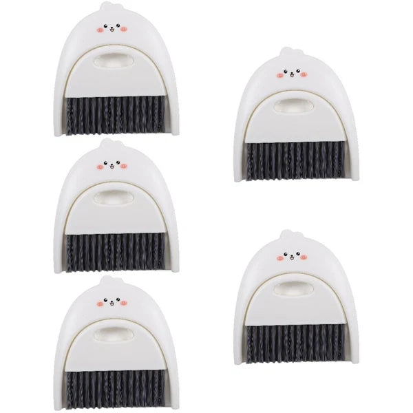 5 Sets Cleaning Broom Dustpan Table Brush Dining Table Sweeper-