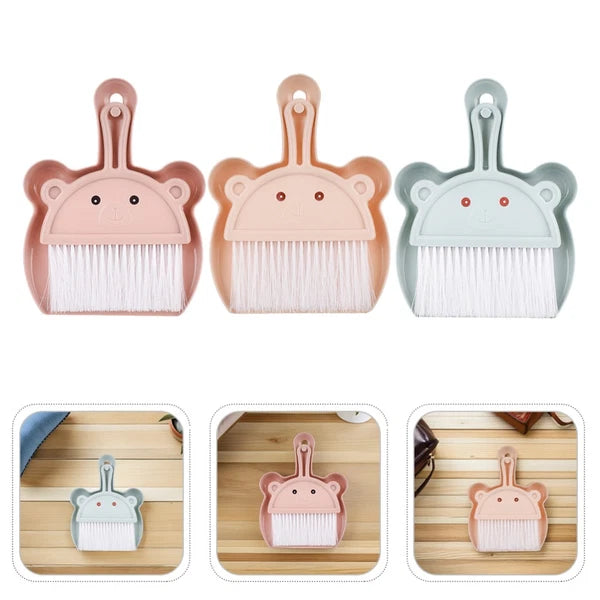 6 Sets Desktop Cleaning Broom Classroom Supplies Small Dustpan and Brush