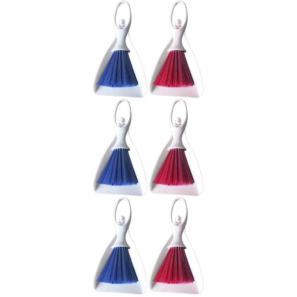 6 Sets Handy Mini Broom and Kusthang Set-