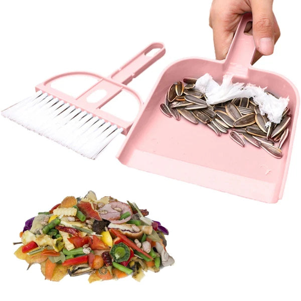 Table Brush Mini Broom Hand Dustpan And Brushes Set Portable Cleaning Tools