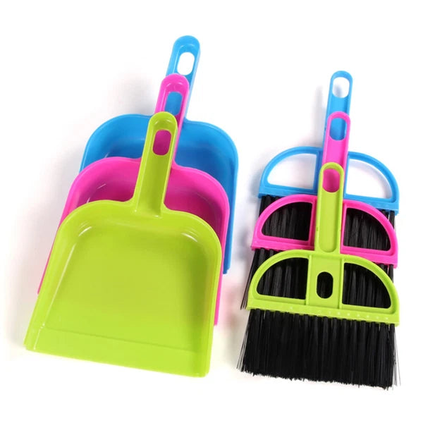 18 Sets Cleaning Tool Pet Dustpan Countertop Table-