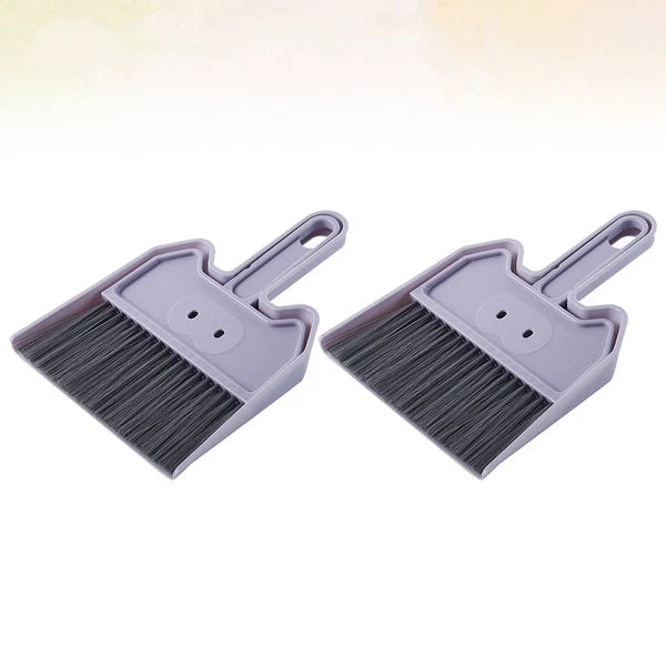 2 Sets Keyboard Cleaning Brush Child Home Desktop Mini Broom Cleaner-