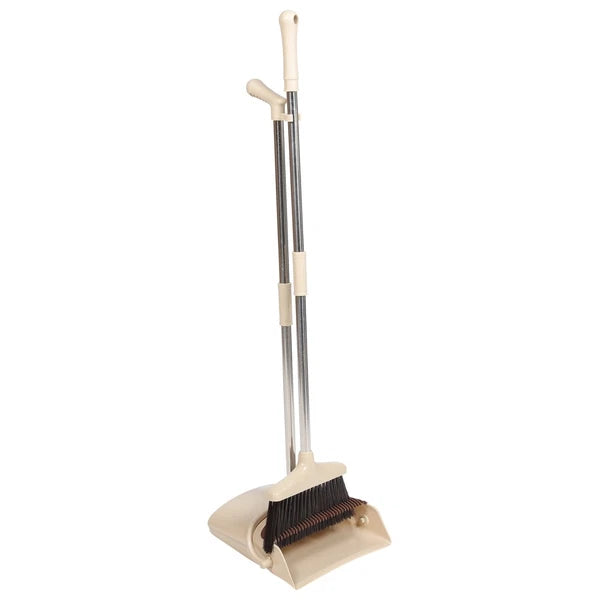 Broom Dustpan Set Office Broom Set For Home Stainless Steel Broom-