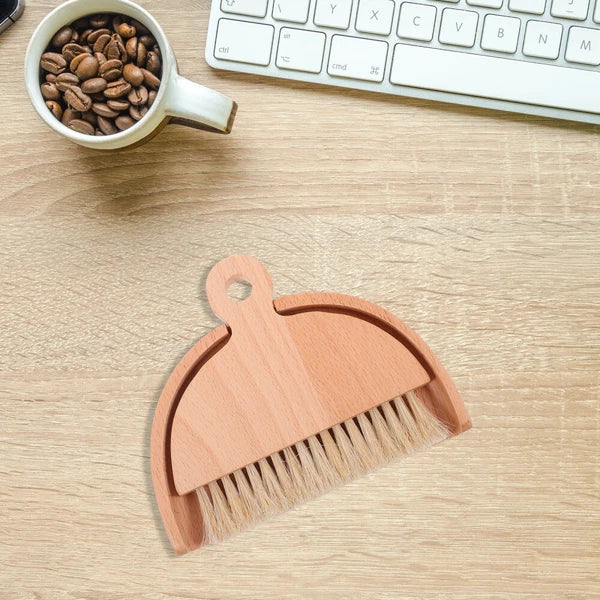 4 Sets Small Broom and Dustpan Cleaning Kit. cartoon sweeper with-