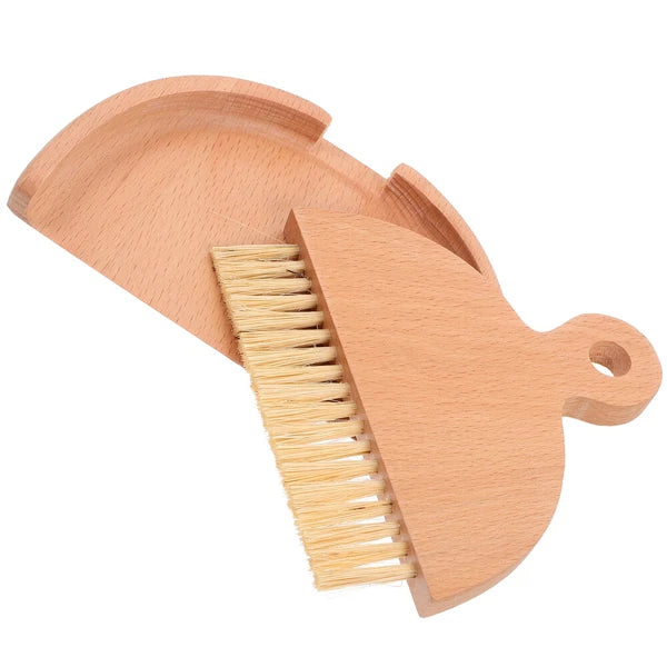 3 Sets Keyboard Cleaning Broom, Dustpan, Table Brush Set, Dining Table,-