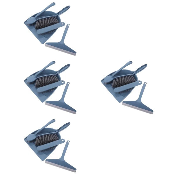 4 Sets Mini Cleaning Tool Car Gap Brush Mini Broom Child Office-