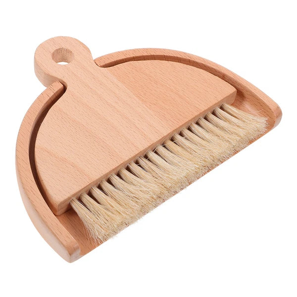 4 Sets Small Broom and Dustpan Cleaning Kit. cartoon sweeper with-