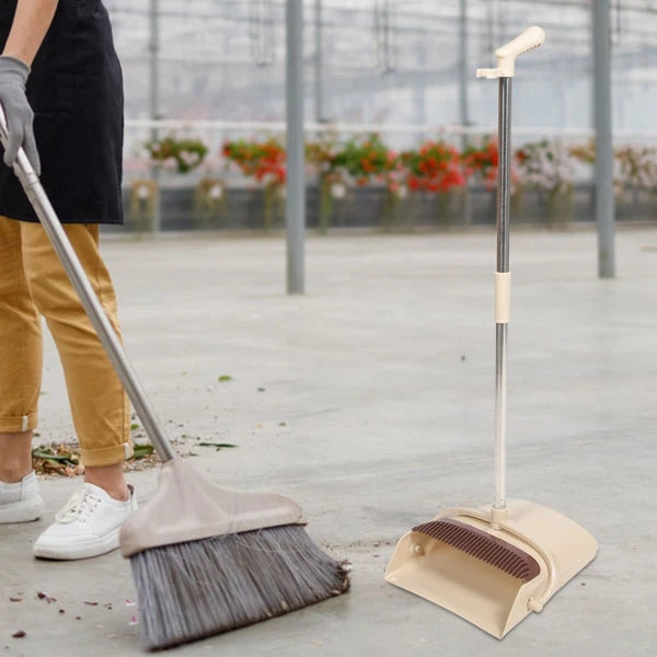 Broom Dustpan Set Office Cleaning Tools Home Cleaning Kit-