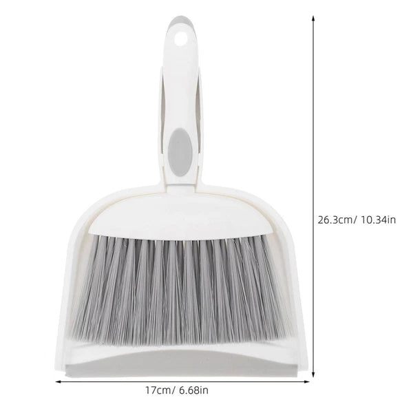 3 Sets Small Broom, Dustpan Set, Table Broom, Broom, Brush and-
