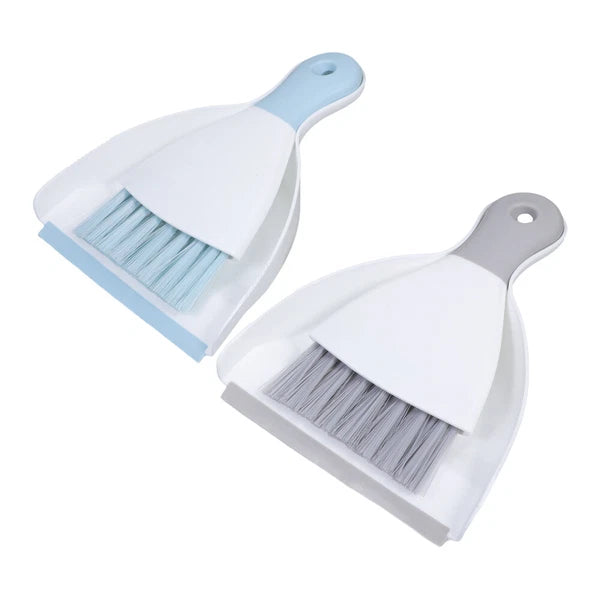 2 Piece Mini Broom and Dustpan Set, 4 Piece Small Dustpan --