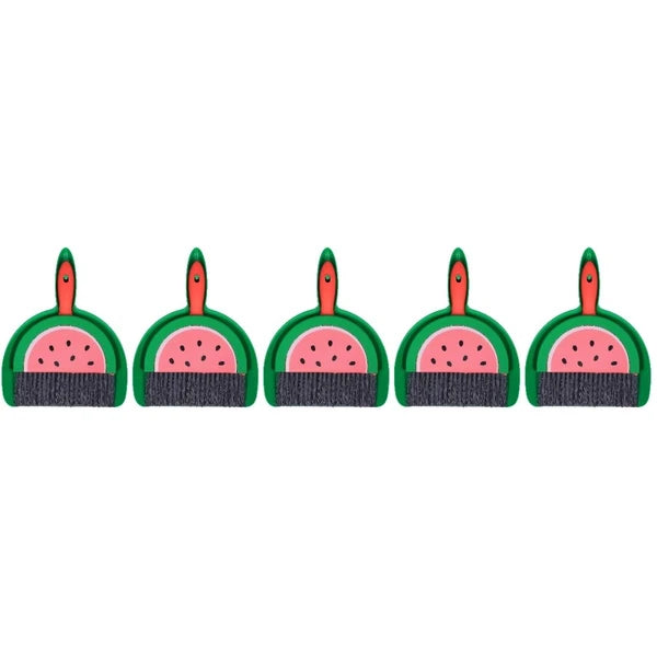 5 Sets Mini Cleaning Broom, Dustpan, Table Brush Set, Dining Table,-