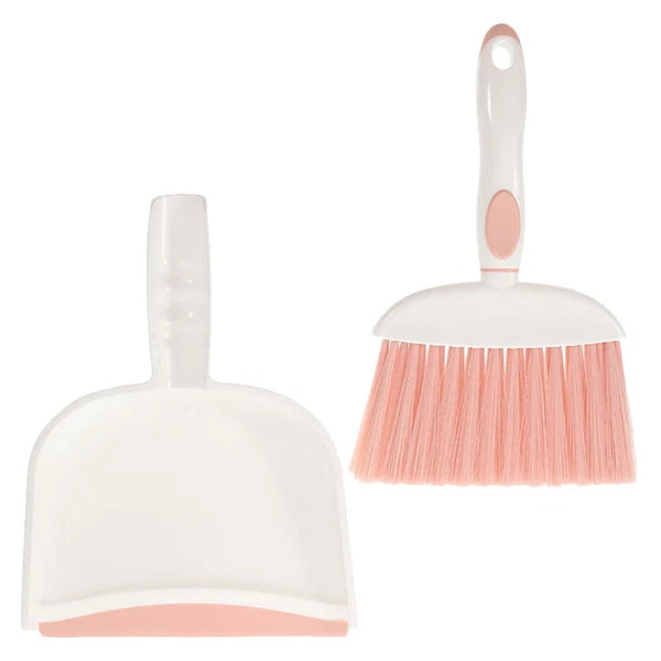 5 Sets Mini Broom and Dustpan Set, Daily Cleaning,-