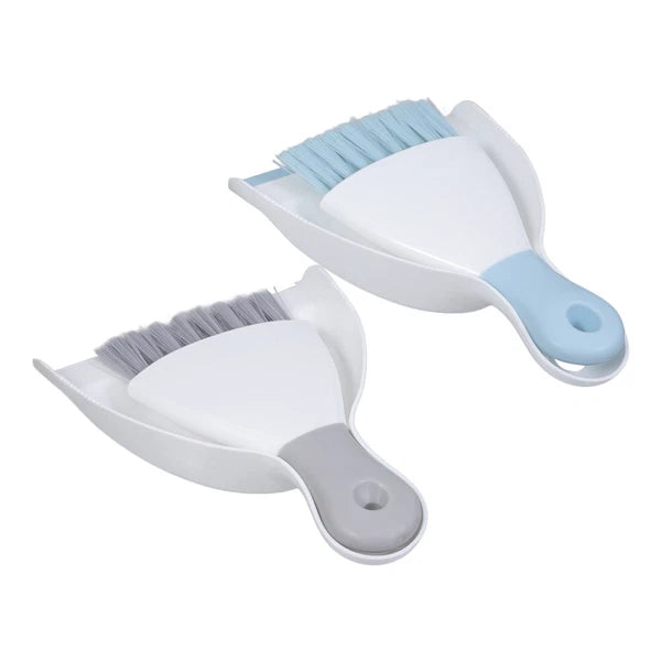 2 Piece Mini Broom and Dustpan Set, 4 Piece Small Dustpan --