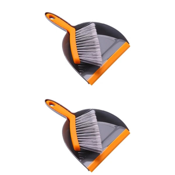 2 Count Mini Broom Set Mini Desk Broom Small And Dustpan-