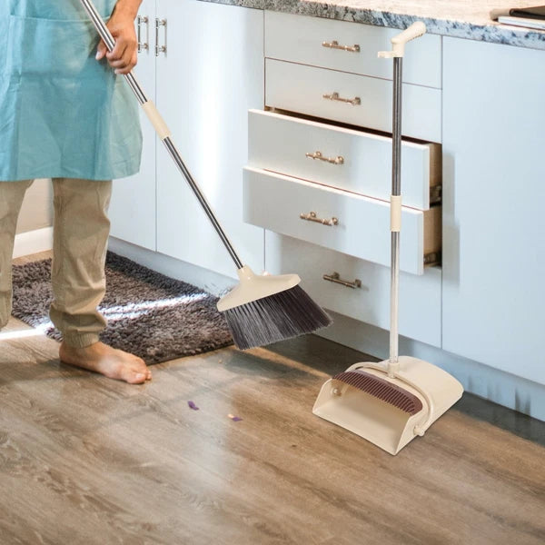 Broom Dustpan Set Office Dust Tray Cleaning Cleaning Tools-
